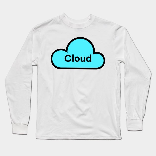 cloud Long Sleeve T-Shirt by system 27